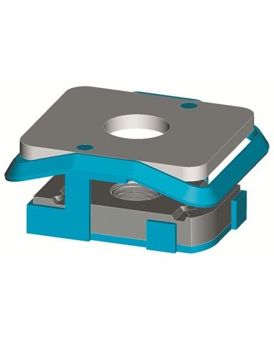 Гайка М8, монтажная, для крепления монтажных аксессуаров, оцинкованная сталь DKC (CM340800) в Белгороде Аксессуары для лотков Pintop.ru