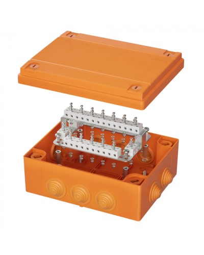 Коробка пластиковая FS с кабельными вводами иклеммниками DKC (FSB414004) в Белгороде Распределительные коробки Pintop.ru