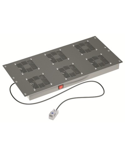 Потолочный вентиляторный модуль, с термостатом 4 вент. для крыши Ш= 600мм DKC R5VSIT6004FT в Белгороде Вентиляторные модули Pintop.ru