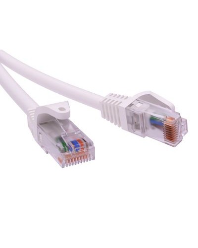Патч-корд неэкранированный CAT5E U/UTP 4х2, LSZH, белый, 1.5м DKC RN5EUU4515WH в Белгороде Патчкорды (медные) Pintop.ru