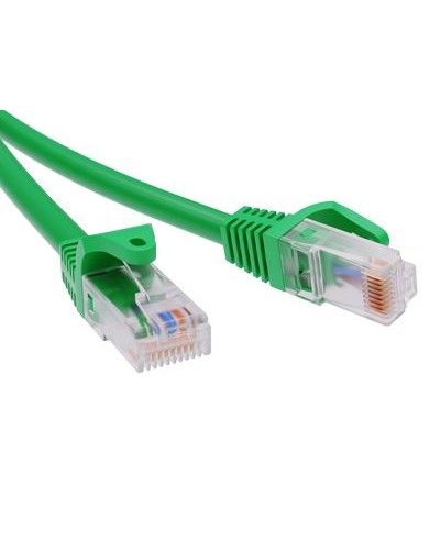 Патч-корд неэкранированный CAT6 U/UTP 4х2, LSZH, зелёный, 0.5м DKC RN6UU4505GN в Белгороде Патчкорды (медные) Pintop.ru