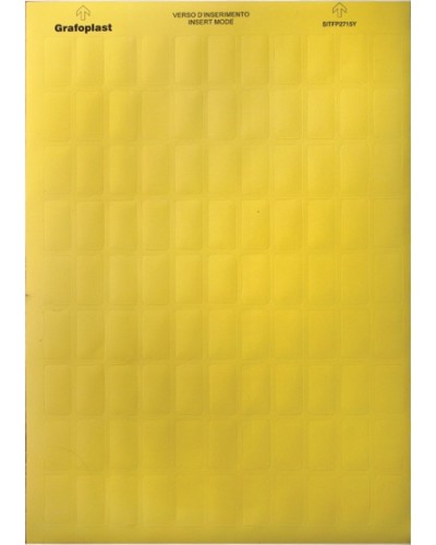 Табличка маркировочная, полиэстер DKC SITFP0615Y в Белгороде Полки для шкафов и стоек Pintop.ru