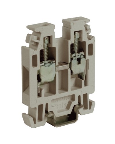 Зажим 2,5 кв.мм серый DKC ZRN500GR в Белгороде Крепежные изделия Pintop.ru