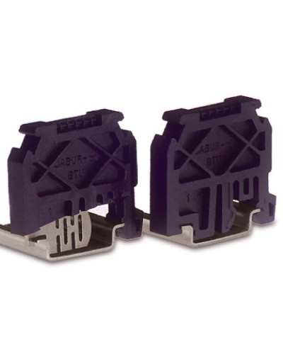 Торцевой упор BTU для фиксации клеммных зажимов на рейке ДКС ZBT005 в Белгороде Держатели, клипсы, скобы Pintop.ru