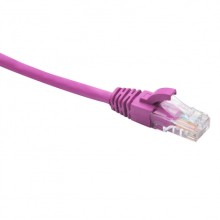 Шнур коммутационный U/UTP категория 5e LSZH нг(А)-HF 1,0 м, маджента Datarex DR-181707