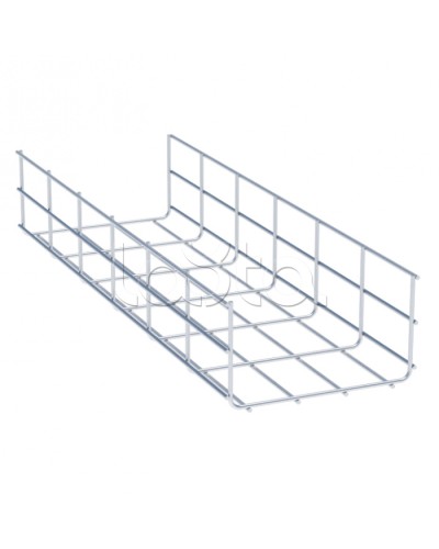 Лоток проволочный 100х500х3000-3,8 мм INOX EKF (LP100500-3,8-INOX) в Белгороде Кабельные лотки Pintop.ru