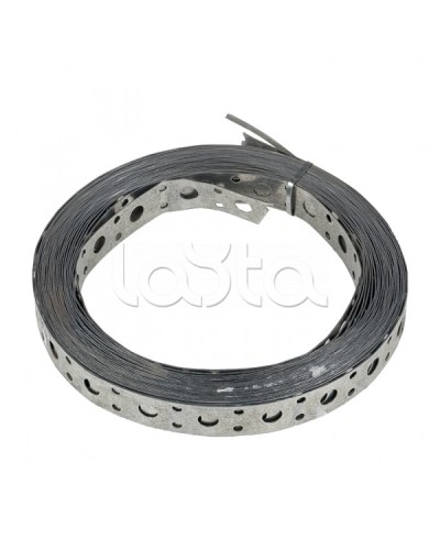 Лента перфорированная монтажная прямая 20х0,55 (25 м) EKF (lpmp20x0.55-25) в Белгороде Стяжки-хомуты Pintop.ru