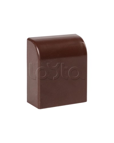 Заглушка (20х10) (4 шт) темное дерево EKF-Plast (ecd-20-10x4) в Белгороде Аксессуары для кабель-канала Pintop.ru