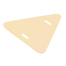 Бирка маркировочная мягкая У-136М (100 шт.) треугольник EKF PROxima (mm-136-t)