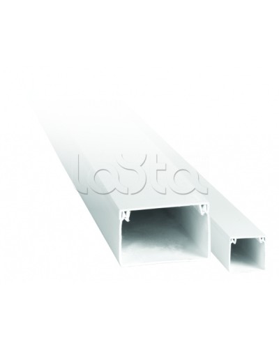 Канал кабельный (20х10) (160 м) белый EKF Basic (kk-20-10-basic) в Белгороде Кабель-канал Pintop.ru