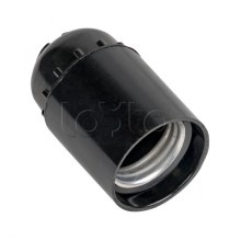 Патрон карболитовый подвесной Е27 черн. без наклейки EKF PROxima (LHC-E27-s)