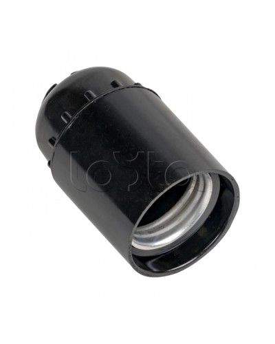 Патрон карболитовый подвесной Е27 черн. без наклейки EKF PROxima (LHC-E27-s) в Белгороде Источники света(Лампы) Pintop.ru