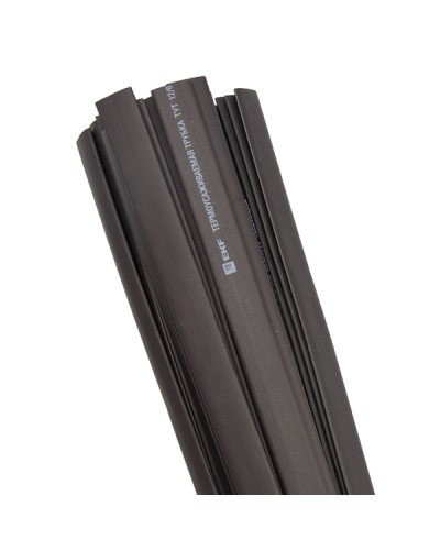 Термоусаживаемая трубка ТУТ нг 14/7 черная в отрезках по 1м EKF PROxima (tut-14-b-1m) в Белгороде Аксессуары для кабель-канала Pintop.ru