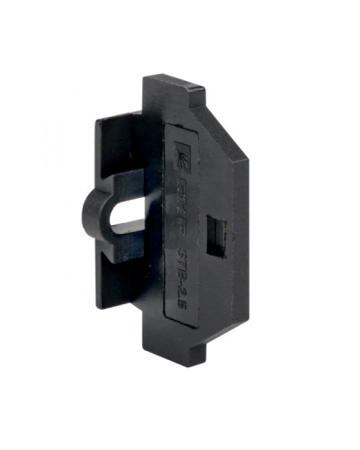 Заглушка для миниклеммы STB-2.5 (50 шт) черная EKF PROxima (ep-stb-m-2.5-black-r) в Белгороде Аксессуары для кабель-канала Pintop.ru