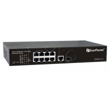 Коммутатор PoE 8-портовый EverFocus ES0812-31