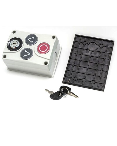 Панель управления 3х кнопочная с ключом Faac 402500 в Белгороде Устройства радиоуправления для шлагбаумов и автоматики Pintop.ru