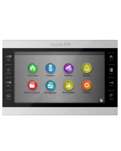 Видеодомофон Falcon Eye Atlas Plus HD (Black) XL в Белгороде Абонентские видеоустройства Pintop.ru