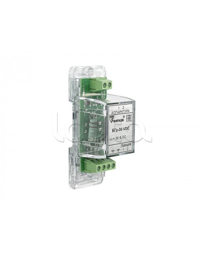 Устройство защиты от импульсных перенапряжений Forteza Блок БГр-30-VDC в Белгороде Устройства защиты операционных процессоров (ОПС) Pintop.ru