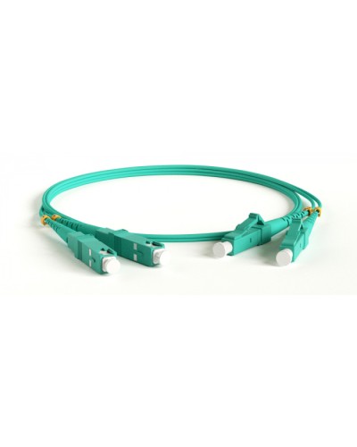 Патч-корд волоконно-оптический Hyperline FC-D2-503-FC/PR-FC/PR-H-5M-LSZH-AQ в Белгороде Патч-корды оптические Pintop.ru