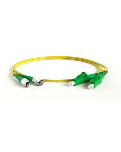Патч-корд волоконно-оптический Hyperline FC-D2-9-FC/AR-ST/AR-H-1M-LSZH-YL в Белгороде Патч-корды оптические Pintop.ru