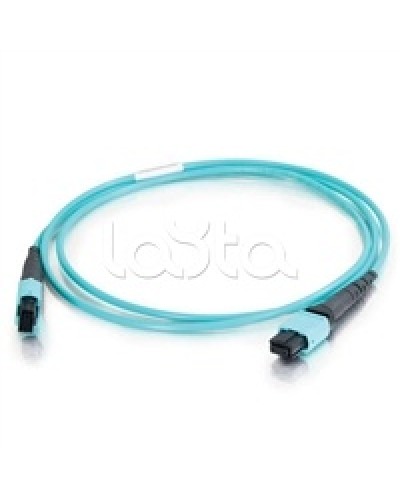 Патч-корд волоконно-оптический Hyperline (FHD-MC3-503-MPOF12/PS-MPOF12/PS-A-20M-LSZH-AQ) в Белгороде Патч-корды и пигтейлы Pintop.ru