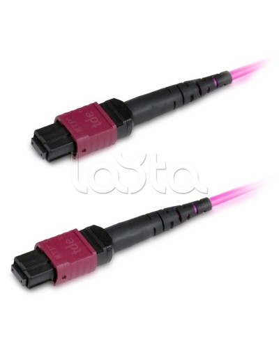 Патч-корд волокнно-оптический Hyperline (FHD-MC3-504-MPOF12/PS-MPOF12/PS-B-10M-LSZH-MG) в Белгороде Патч-корды и пигтейлы Pintop.ru