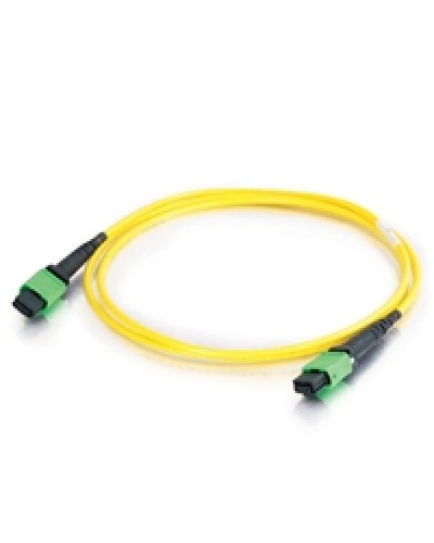 Патч-корд волоконно-оптический Hyperline FHD-MC3-9-MPOM12/AS-MPOM12/AS-B-2M-LSZH-YL в Белгороде Патч-корды и пигтейлы Pintop.ru