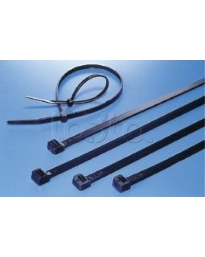 Хомут-стяжка нейлоновый, неоткрывающийся, 250х3.6 мм, черные Hyperline GT-250IBC (100 шт/уп) в Белгороде Стяжки-хомуты Pintop.ru