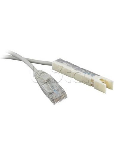 Патч-корд Hyperline PC-110-RJ45-1P-CX-2M-LSZH-GY в Белгороде Патчкорды (медные) Pintop.ru