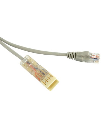 Патч-корд 110 тип-RJ45 Hyperline (PC-110-RJ45-2P-CX-2M-LSZH-GY) в Белгороде Патчкорды (медные) Pintop.ru