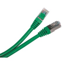 Патч-корд экранированный Hyperline PC-LPM-STP-RJ45-RJ45-C5e-0.5M-LSZH-GN