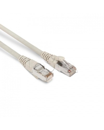 Патч-корд RJ45-RJ45 STP, кат.6, LSZH, экран (1,5м) Hyperline PC-LPM-STP-RJ45-RJ45-C6-1.5M-LSZH-GY в Белгороде Патчкорды (медные) Pintop.ru