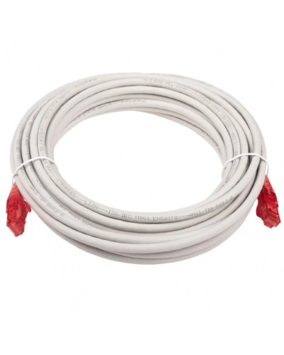 Патч-корд медный U/UTP кат.5е (10м) LSZH (серый) Hyperline PC-LPM-UTP-RJ45-RJ45-C5e-10M-LSZH-GY в Белгороде Патчкорды (медные) Pintop.ru