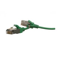 Патч-корд S/FTP Hyperline (PC-LPT-SFTP-RJ45-RJ45-C6-1.5M-LSZH-GN)