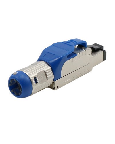 Разъем полевой оконцовки RJ-45 8P8C Hyperline PLUE-8P8C-S-C8-SH-BL в Белгороде Коннекторы и разъемы Pintop.ru