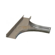 Ответвитель Т-образный горизонтальный плавный Hyperline RST-TTS-300-80-0,8-R100-SZ