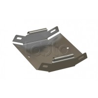 Угол 45° вертикальный внутренний Hyperline RST-VIA45-100-80-0,8-SZ