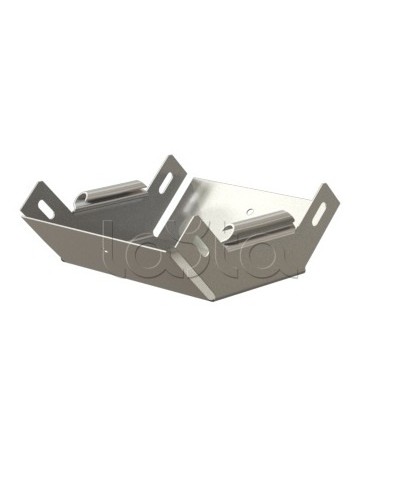 Угол 90° вертикальный внутренний Hyperline RST-VIA90-500-100-0,8-SZ в Белгороде Аксессуары для лотков Pintop.ru