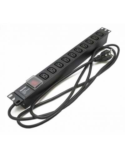 Блок розеток Hyperline SHE19-10IEC-S-2.5EU в Белгороде Блоки розеток Pintop.ru