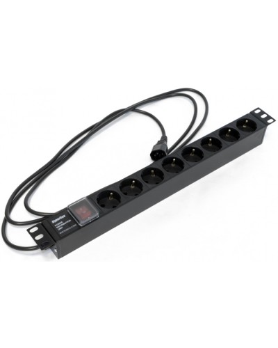 Блок розеток Hyperline SHE19-8SH-S-2.5IEC в Белгороде Блоки розеток Pintop.ru