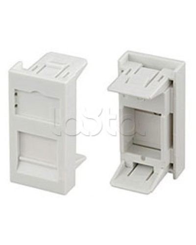 Вставка для 1 модуля формата Keystone Jack Hyperline SIP2-1K-M45-22.5 в Белгороде Модули Keystone Pintop.ru