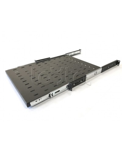 Полка выдвижная Hyperline (TSS3-450-RAL9004) в Белгороде Полки для шкафов и стоек Pintop.ru