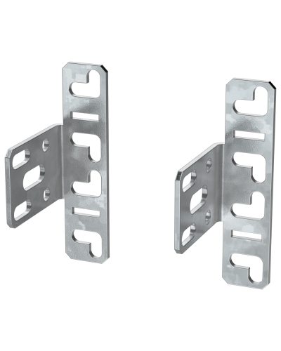FORMAT Кронштейн профиля монтажного 50х25 тип 1 (2шт/упак) IEK (FO-00-BPRM-1) в Белгороде Аксессуары для стоек и шкафов Pintop.ru