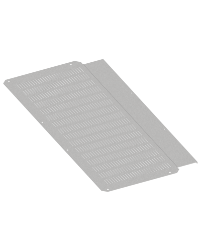 FORMAT Фланец основания встроенного отсека вентилируемый 400х1000мм IEK (FO-00-FBCV-040-100) в Белгороде Аксессуары для стоек и шкафов Pintop.ru