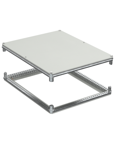 FORMAT Крыша и основание (под фланец) 1000х800мм IEK (FO-00-KOF-100-080) в Белгороде Аксессуары для стоек и шкафов Pintop.ru