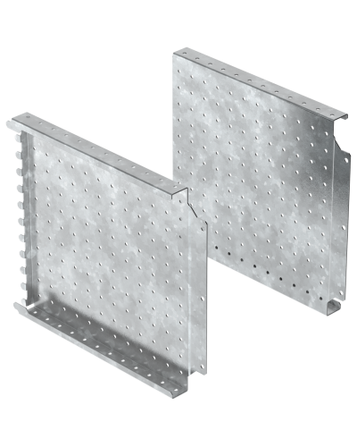 FORMAT Панель монтажная боковая перфорированная 300х400мм (2шт/упак) IEK (FO-00-MPSP-030-040) в Белгороде Аксессуары для стоек и шкафов Pintop.ru