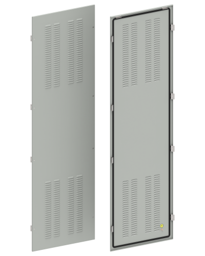FORMAT Панель боковая вентилируемая 2000х600мм IP31 (2шт/компл) IEK (FO-00-PSV-200-060-31) в Белгороде Аксессуары для стоек и шкафов Pintop.ru