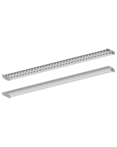 FORMAT Рейка монтажная тип C 1000мм (2шт/упак) IEK (FO-00-VRC-100) в Белгороде Аксессуары для стоек и шкафов Pintop.ru