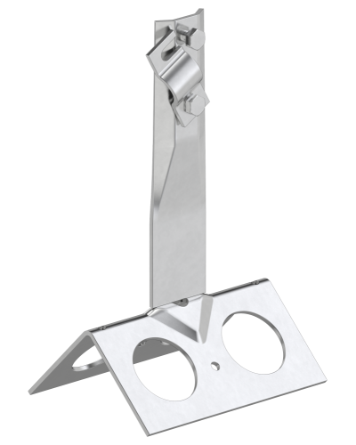 Держатель проводника круглого 6-10мм винтовой IEK (ZDP81-20-4-16-100) в Белгороде Крепеж Pintop.ru