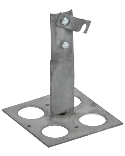 Держатель проводника круглого 6-10мм винтовой IEK (ZDP85-13-1-16-150) в Белгороде Крепеж Pintop.ru